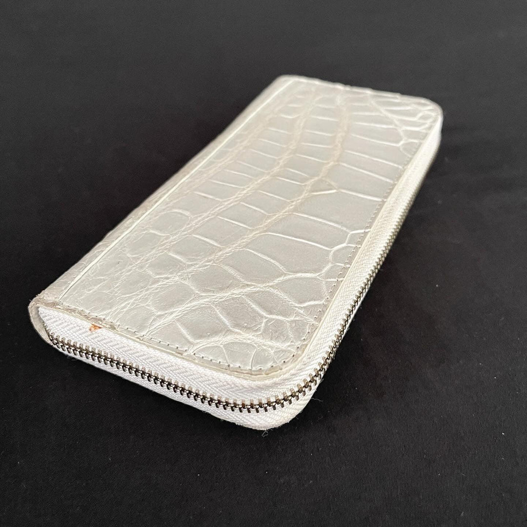 CROCODILE LEATHER - CROCODILE LEATHER Wallet - AVVIIVVA.COM