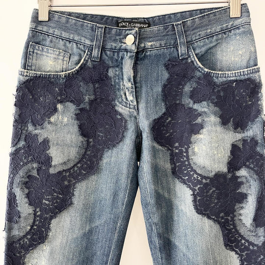 DOLCE & GABBANA - DOLCE & GABBANA Archive 2005 jeans - AVVIIVVA.COM