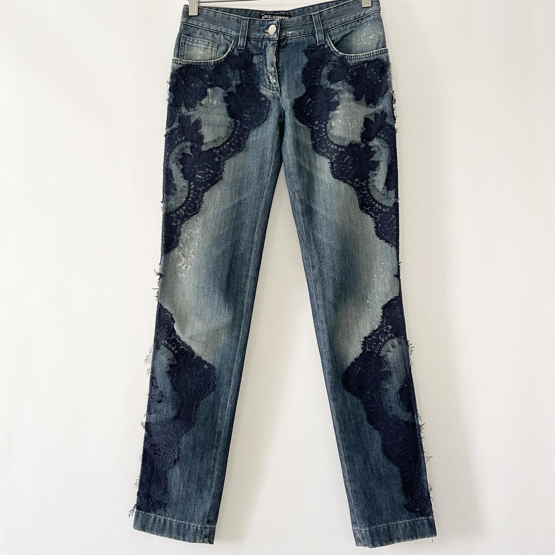 DOLCE & GABBANA - DOLCE & GABBANA Archive 2005 jeans - AVVIIVVA.COM