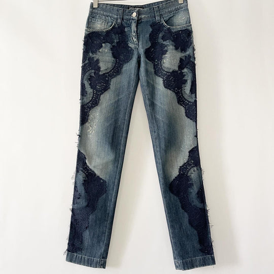 DOLCE & GABBANA - DOLCE & GABBANA Archive 2005 jeans - AVVIIVVA.COM