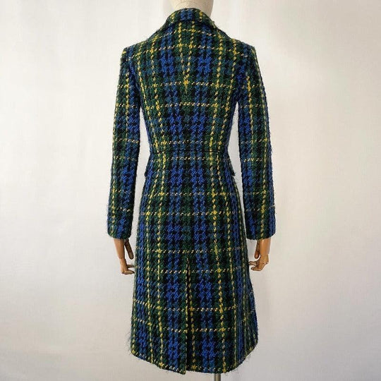 DOLCE & GABBANA - DOLCE & GABBANA Tweed Coat - AVVIIVVA.COM