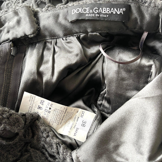 DOLCE & GABBANA - DOLCE & GABBANA Wool Skirt - AVVIIVVA.COM