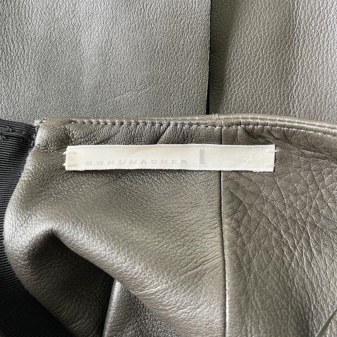 DOROTHEE SCHUMACHER - DOROTHEE SCHUMACHER Leather Skirt - AVVIIVVA.COM