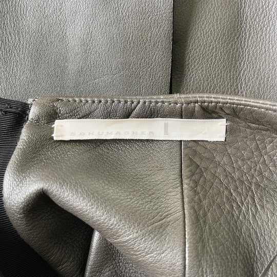 DOROTHEE SCHUMACHER - DOROTHEE SCHUMACHER Leather Skirt - AVVIIVVA.COM