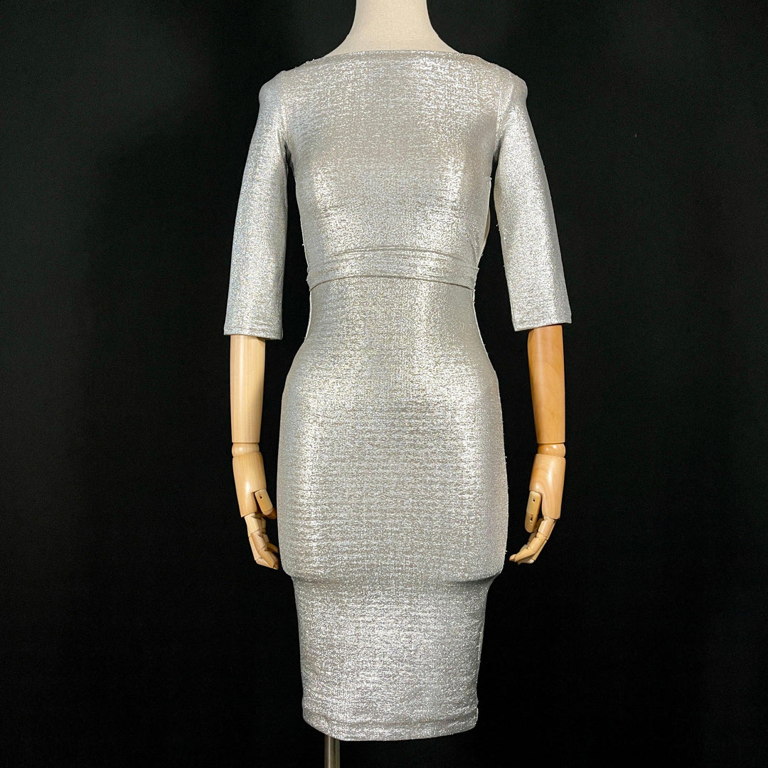 DSQUARED - DSQUARED Silver Dress - AVVIIVVA.COM