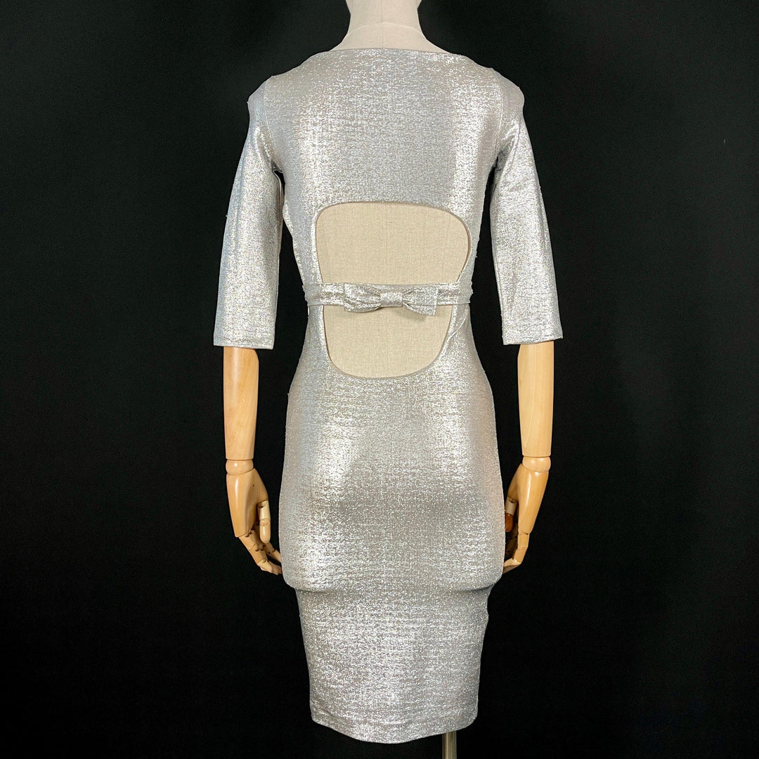 DSQUARED - DSQUARED Silver Dress - AVVIIVVA.COM