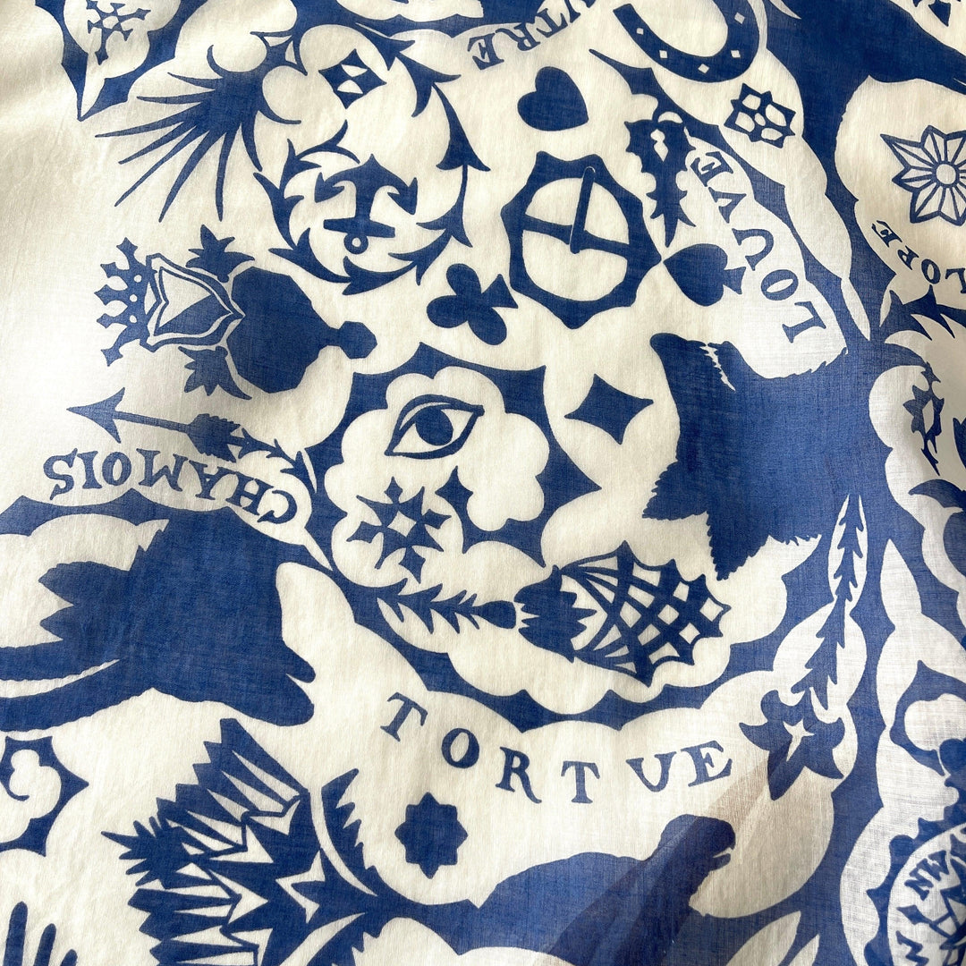 EN SOIE Zurich - EN SOIE Zurich Cotton Scarf - AVVIIVVA.COM