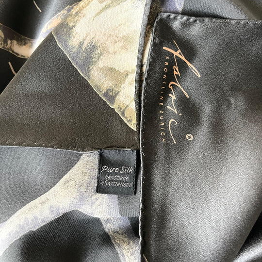 FABRIC FRONTLINE - FABRIC FRONTLINE New Big Silk Scarf - AVVIIVVA.COM