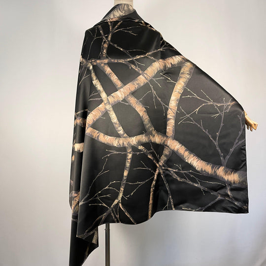 FABRIC FRONTLINE - FABRIC FRONTLINE New Big Silk Scarf - AVVIIVVA.COM