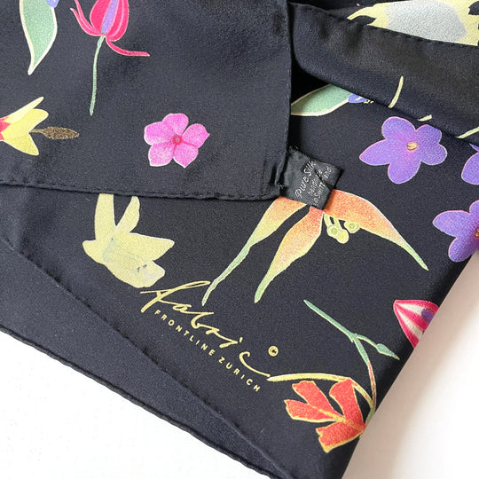FABRIC FRONTLINE - FABRIC FRONTLINE New Silk Scarf - AVVIIVVA.COM