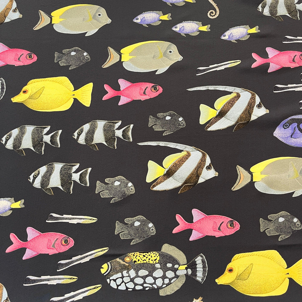 FABRIC FRONTLINE - FABRIC FRONTLINE New Silk Scarf - AVVIIVVA.COM