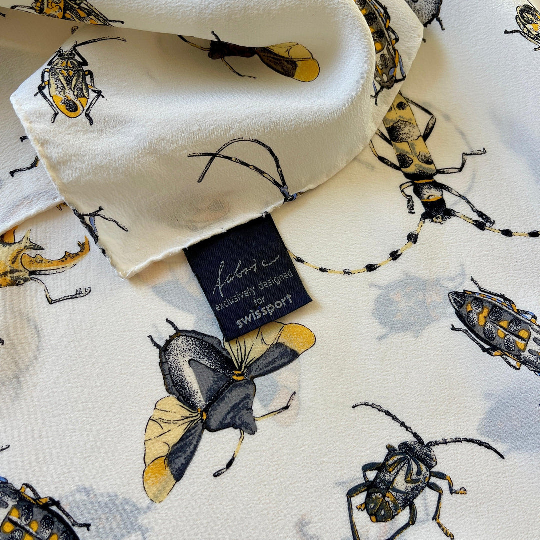 FABRIC FRONTLINE - FABRIC FRONTLINE New Silk Scarf - AVVIIVVA.COM