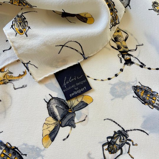 FABRIC FRONTLINE - FABRIC FRONTLINE New Silk Scarf - AVVIIVVA.COM