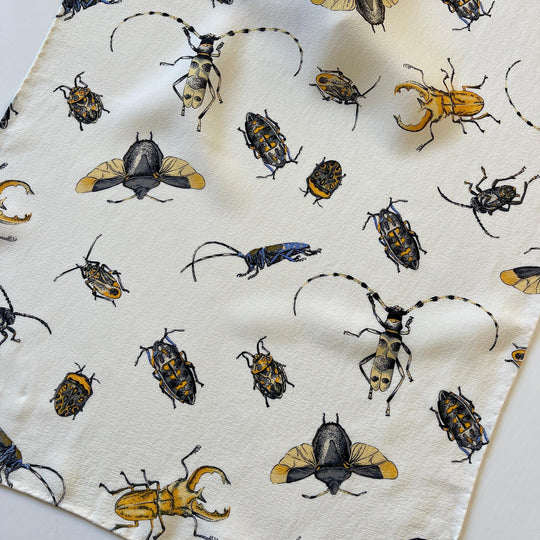 FABRIC FRONTLINE - FABRIC FRONTLINE New Silk Scarf - AVVIIVVA.COM