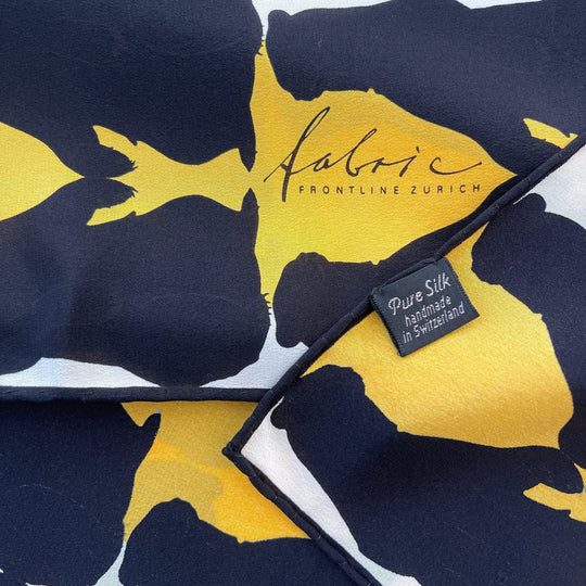 FABRIC FRONTLINE - FABRIC FRONTLINE New Silk Scarf - AVVIIVVA.COM
