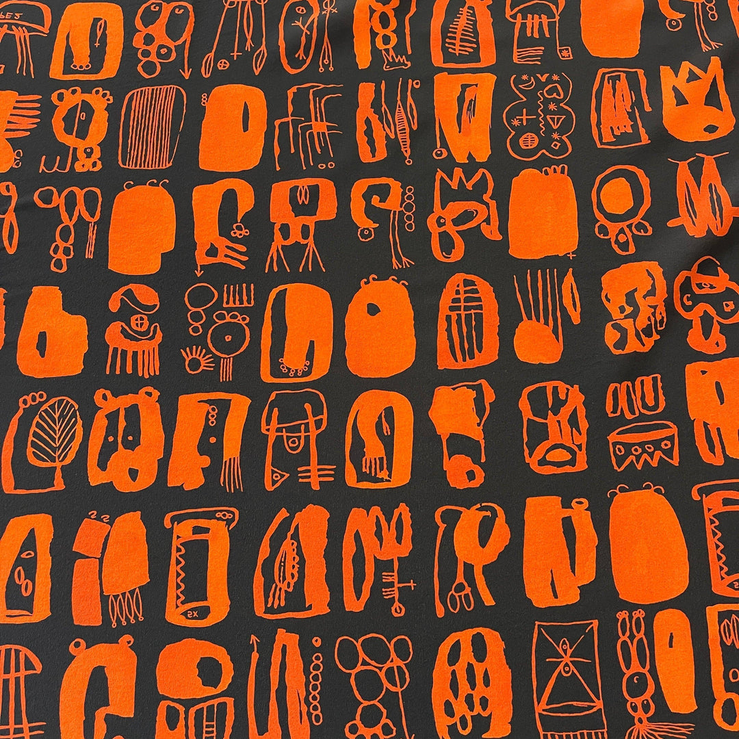 FABRIC FRONTLINE - FABRIC FRONTLINE New Silk Scarf - AVVIIVVA.COM