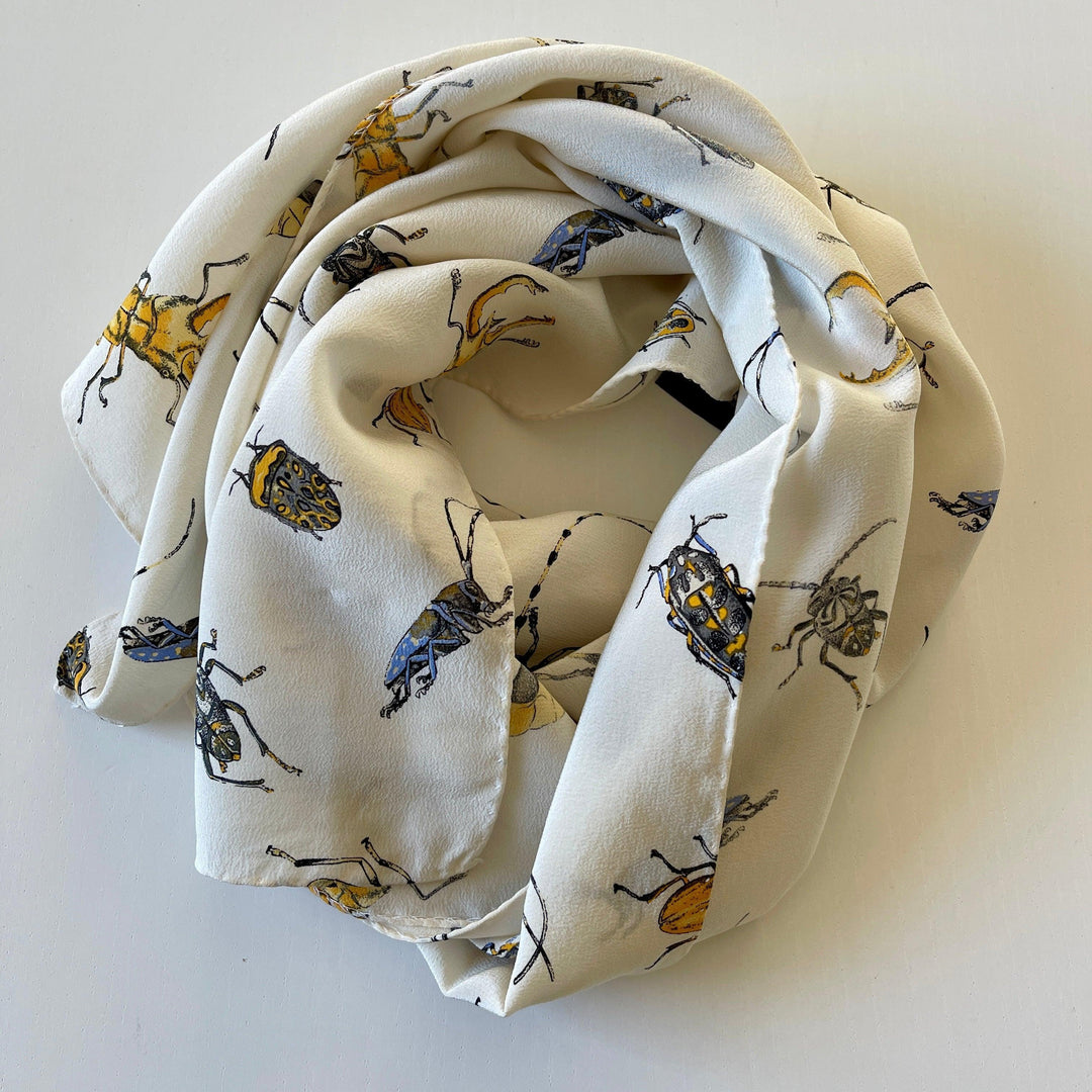 FABRIC FRONTLINE - FABRIC FRONTLINE New Silk Scarf - AVVIIVVA.COM