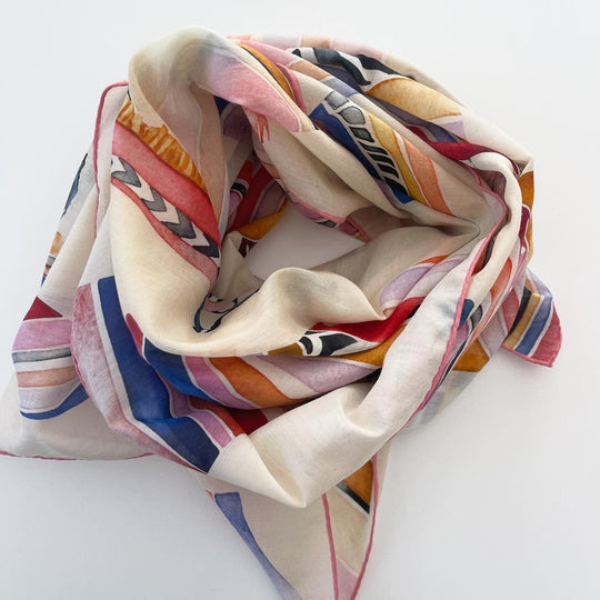 FABRIC FRONTLINE - FABRIC FRONTLINE Scarf - AVVIIVVA.COM