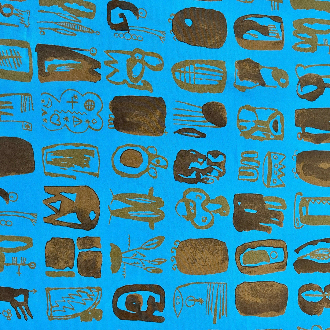 FABRIC FRONTLINE - FABRIC FRONTLINE Silk Scarf - AVVIIVVA.COM