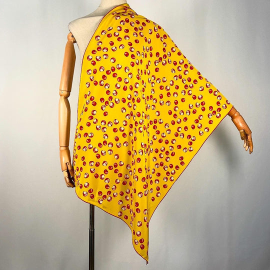 FABRIC FRONTLINE - FABRIC FRONTLINE Silk Scarf - AVVIIVVA.COM