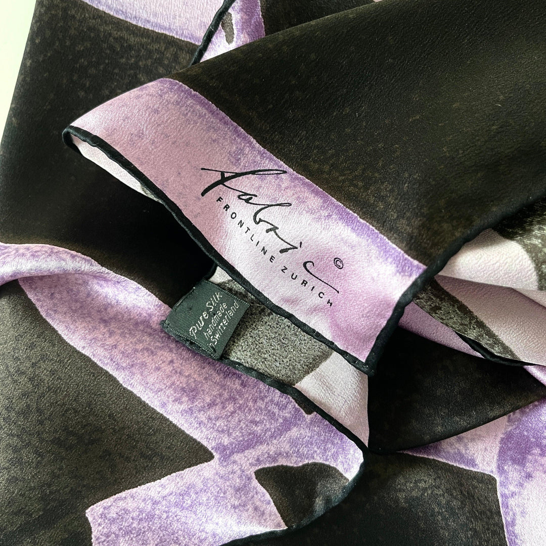 FABRIC FRONTLINE - FABRIC FRONTLINE Silk Scarf - AVVIIVVA.COM