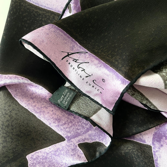 FABRIC FRONTLINE - FABRIC FRONTLINE Silk Scarf - AVVIIVVA.COM