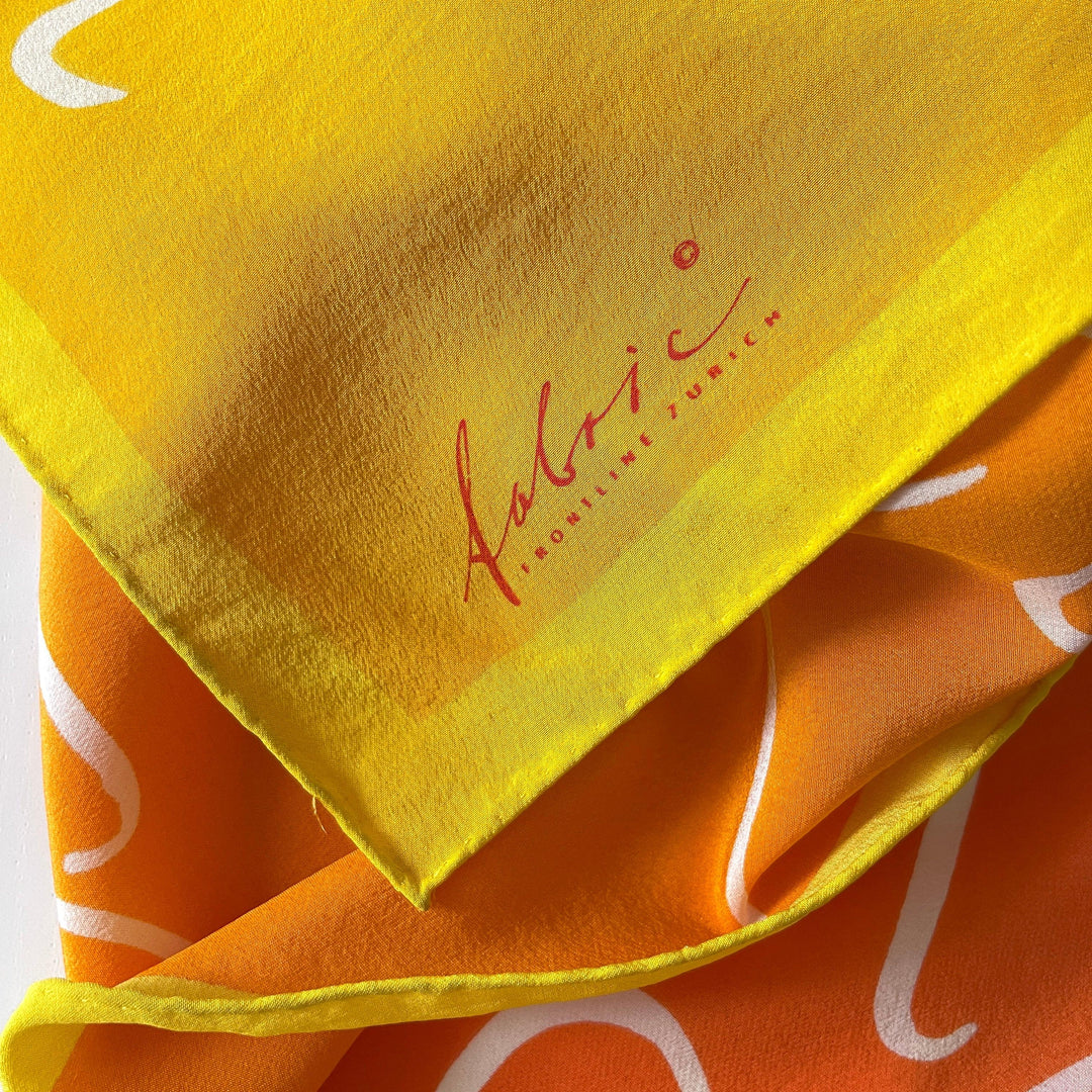 FABRIC FRONTLINE - FABRIC FRONTLINE Silk Scarf - AVVIIVVA.COM