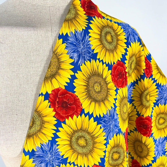 FABRIC FRONTLINE - FABRIC FRONTLINE Silk Scarf - AVVIIVVA.COM