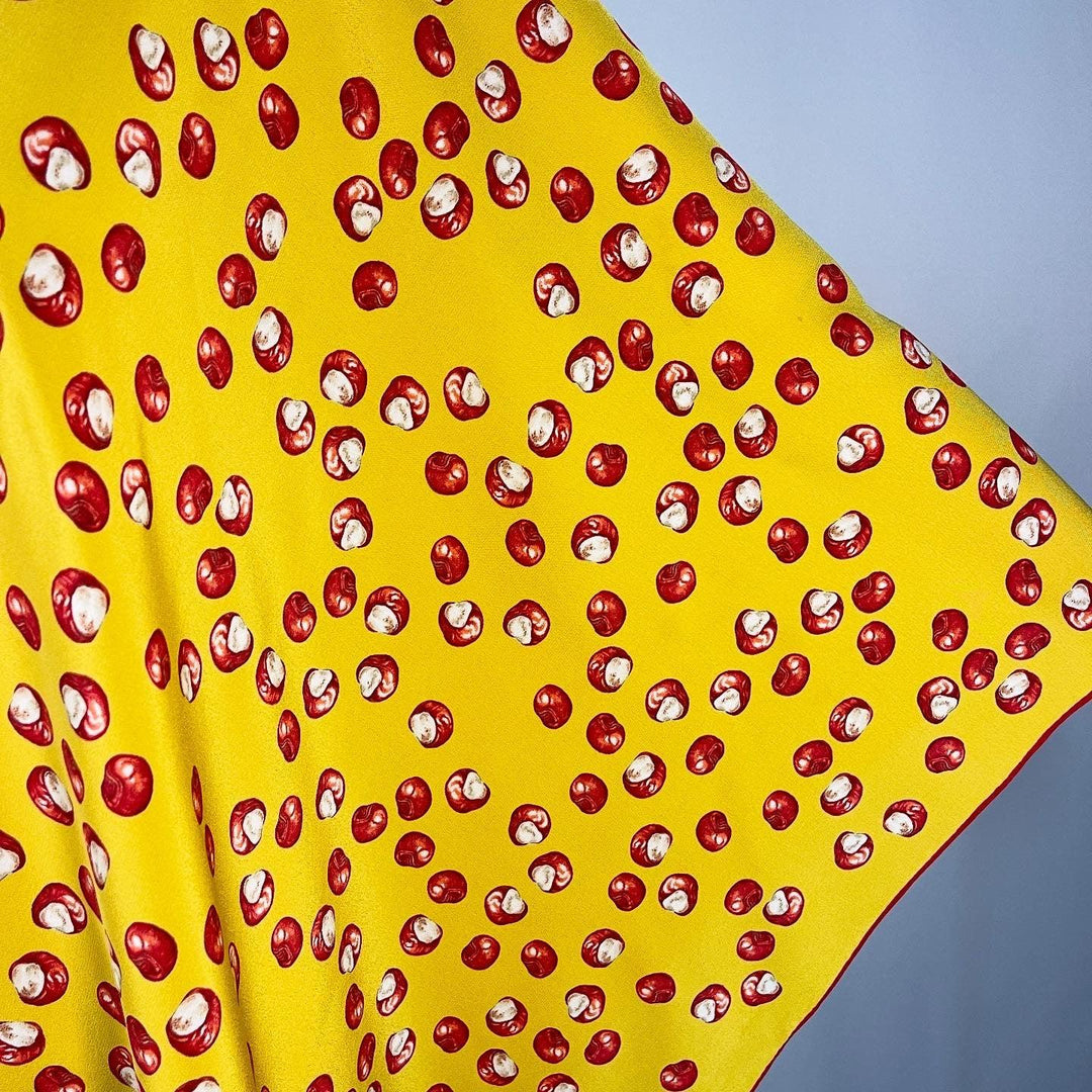 FABRIC FRONTLINE - FABRIC FRONTLINE Silk Scarf - AVVIIVVA.COM