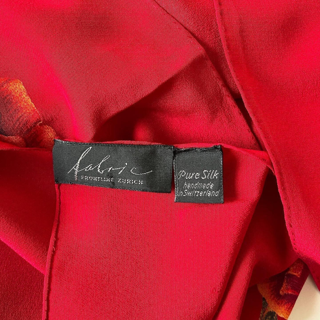 FABRIC FRONTLINE - FABRIC FRONTLINE Silk Scarf - AVVIIVVA.COM