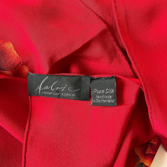 FABRIC FRONTLINE - FABRIC FRONTLINE Silk Scarf - AVVIIVVA.COM