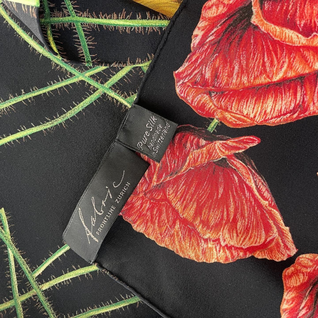 FABRIC FRONTLINE - FABRIC FRONTLINE Silk Scarf - AVVIIVVA.COM