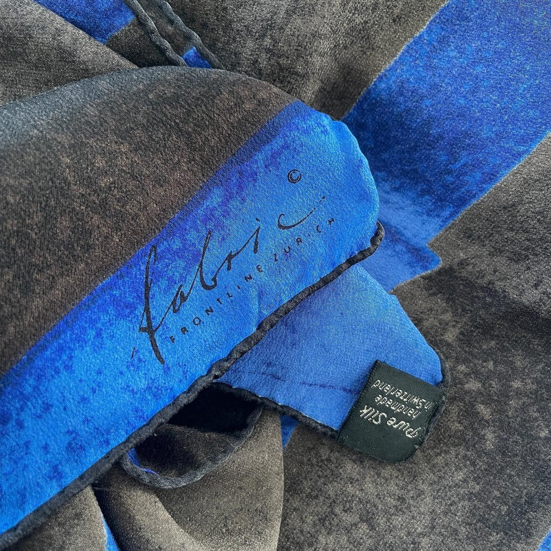 FABRIC FRONTLINE - FABRIC FRONTLINE Silk Scarf - AVVIIVVA.COM