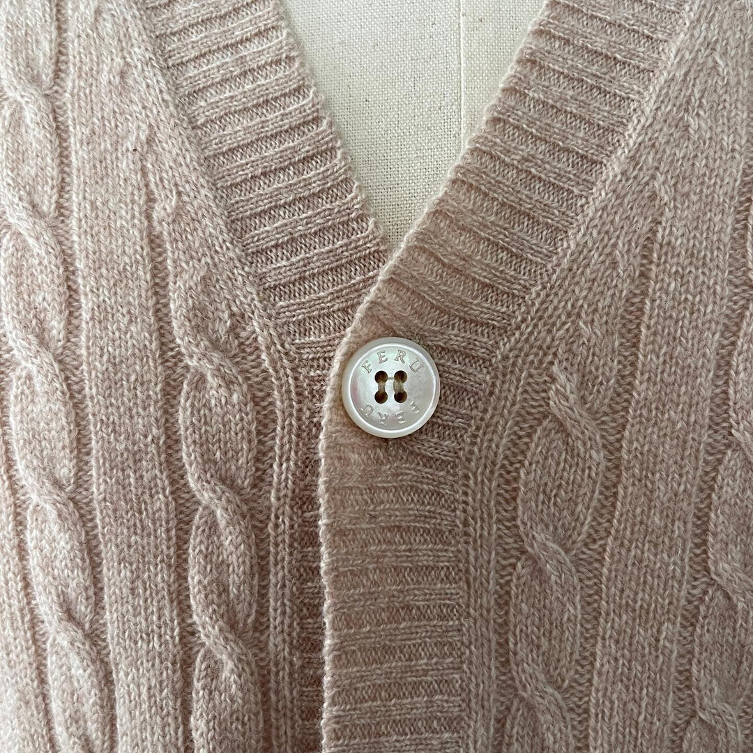 FERU - FERU Cashmere Cardigan - AVVIIVVA.COM