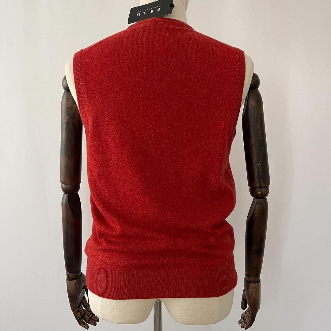FERU - FERU Cashmere Vest - AVVIIVVA.COM