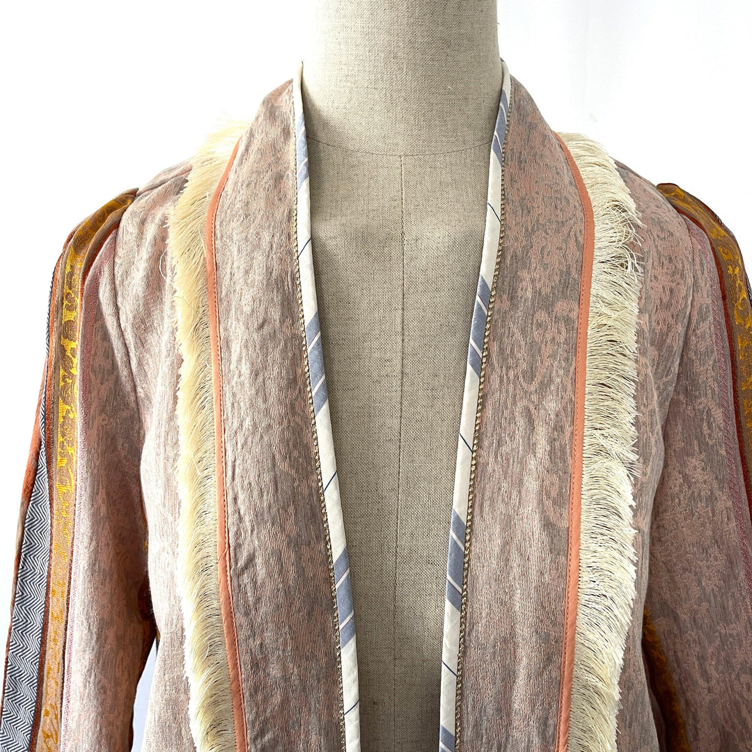 FORTE FORTE - FORTE FORTE Terracota Jacquard Coat - AVVIIVVA.COM