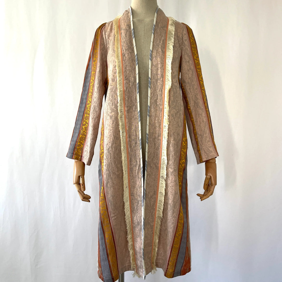 FORTE FORTE - FORTE FORTE Terracota Jacquard Coat - AVVIIVVA.COM