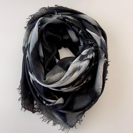 FRANCO FERRARI - FRANCO FERRARI Limited edition by GIANNI RIZZOTTI Scarf - AVVIIVVA.COM