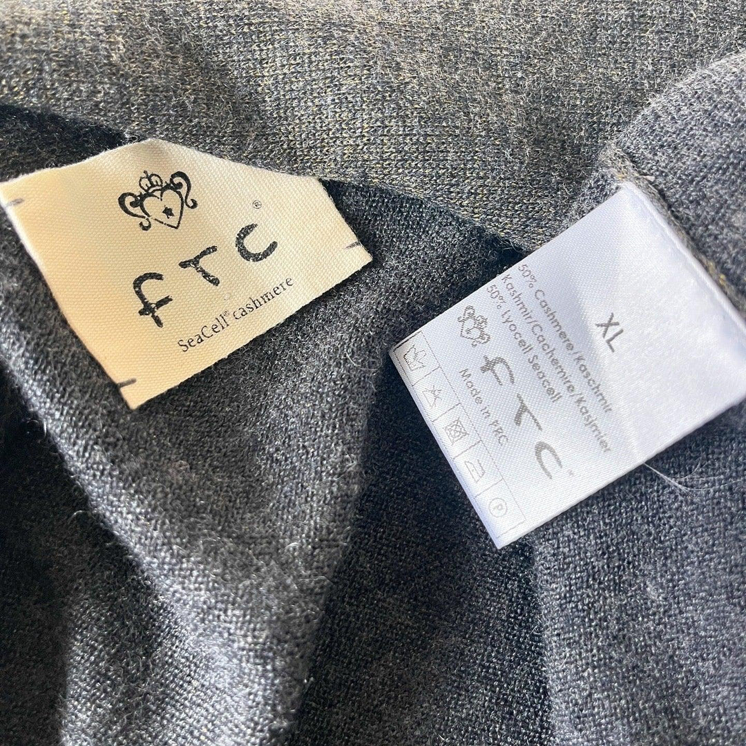 FTC - FTC Cashmere/Lyocell Cardigan - AVVIIVVA.COM