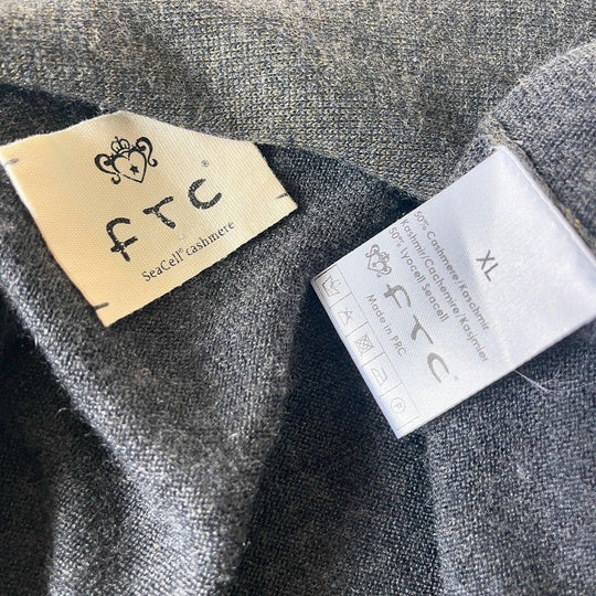 FTC - FTC Cashmere/Lyocell Cardigan - AVVIIVVA.COM