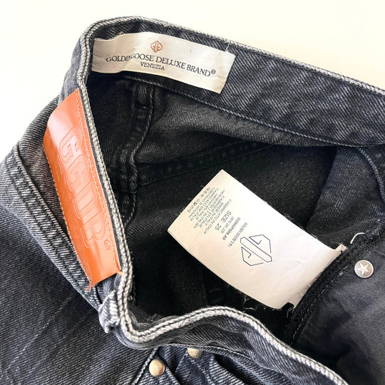 GOLDEN GOOSE - GOLDEN GOOSE Black Jeans - AVVIIVVA.COM