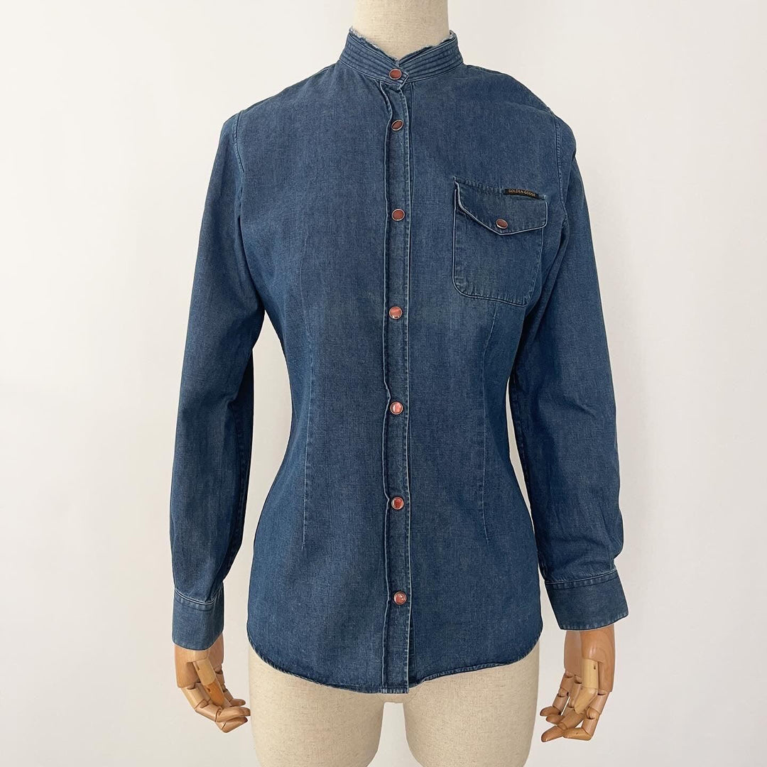 GOLDEN GOOSE - GOLDEN GOOSE Denim Shirt - AVVIIVVA.COM