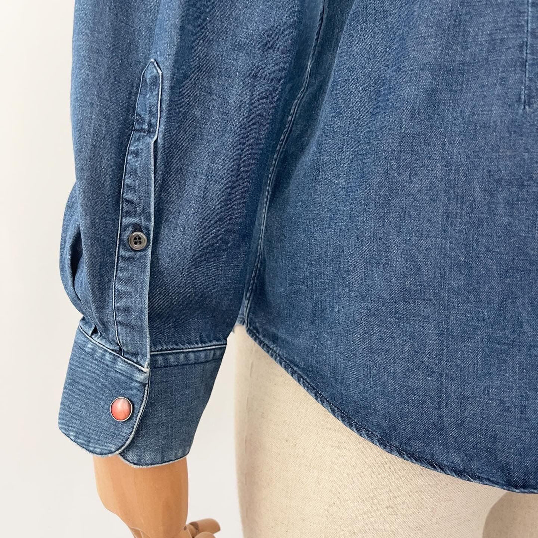 GOLDEN GOOSE - GOLDEN GOOSE Denim Shirt - AVVIIVVA.COM