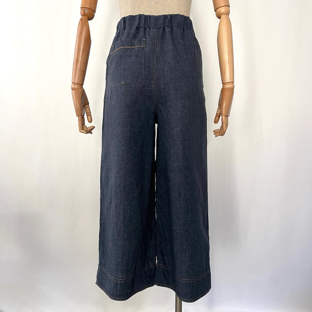 GRAN SASSO - GRAN SASSO Linen Pants - AVVIIVVA.COM