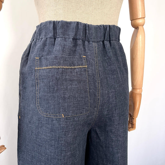 GRAN SASSO - GRAN SASSO Linen Pants - AVVIIVVA.COM