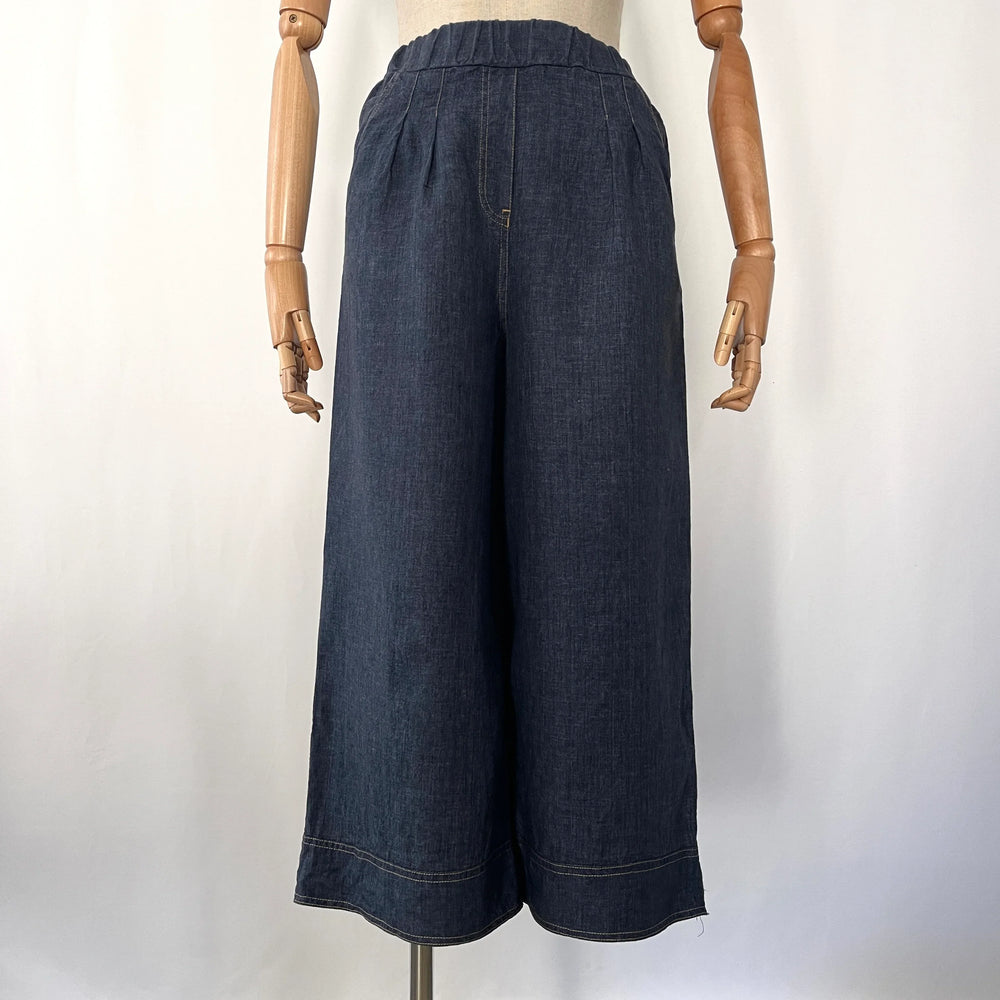 GRAN SASSO - GRAN SASSO Linen Pants - AVVIIVVA.COM