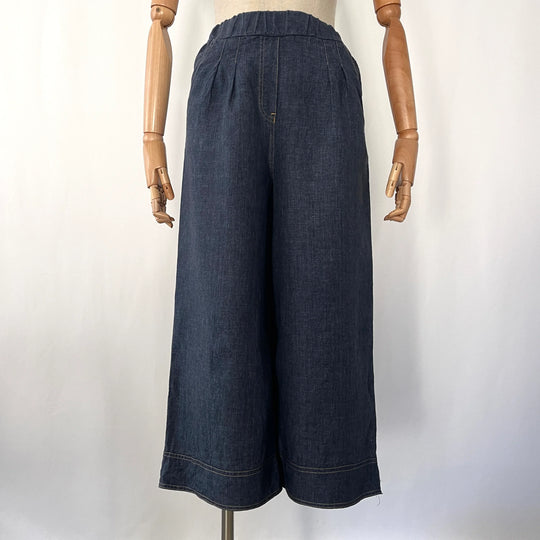 GRAN SASSO - GRAN SASSO Linen Pants - AVVIIVVA.COM