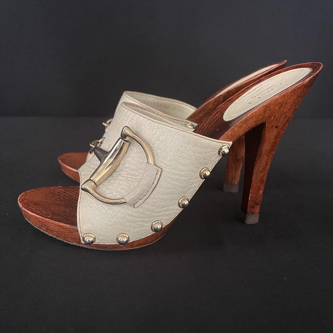 GUCCI - GUCCI Vintage Mules - AVVIIVVA.COM