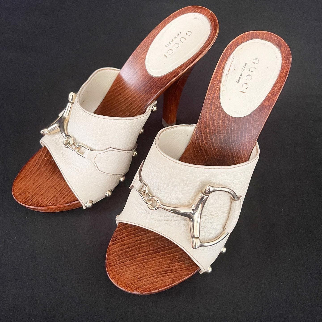 GUCCI - GUCCI Vintage Mules - AVVIIVVA.COM