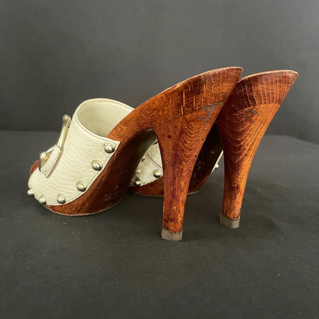 GUCCI - GUCCI Vintage Mules - AVVIIVVA.COM